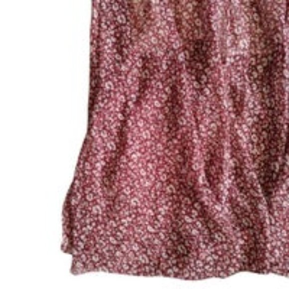 New Ted Baker Vallyy Floral Long Sleeve Draped Dress 2 4 6 - Picture 3 of 3